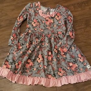 Cheeky Plum floral tie dress